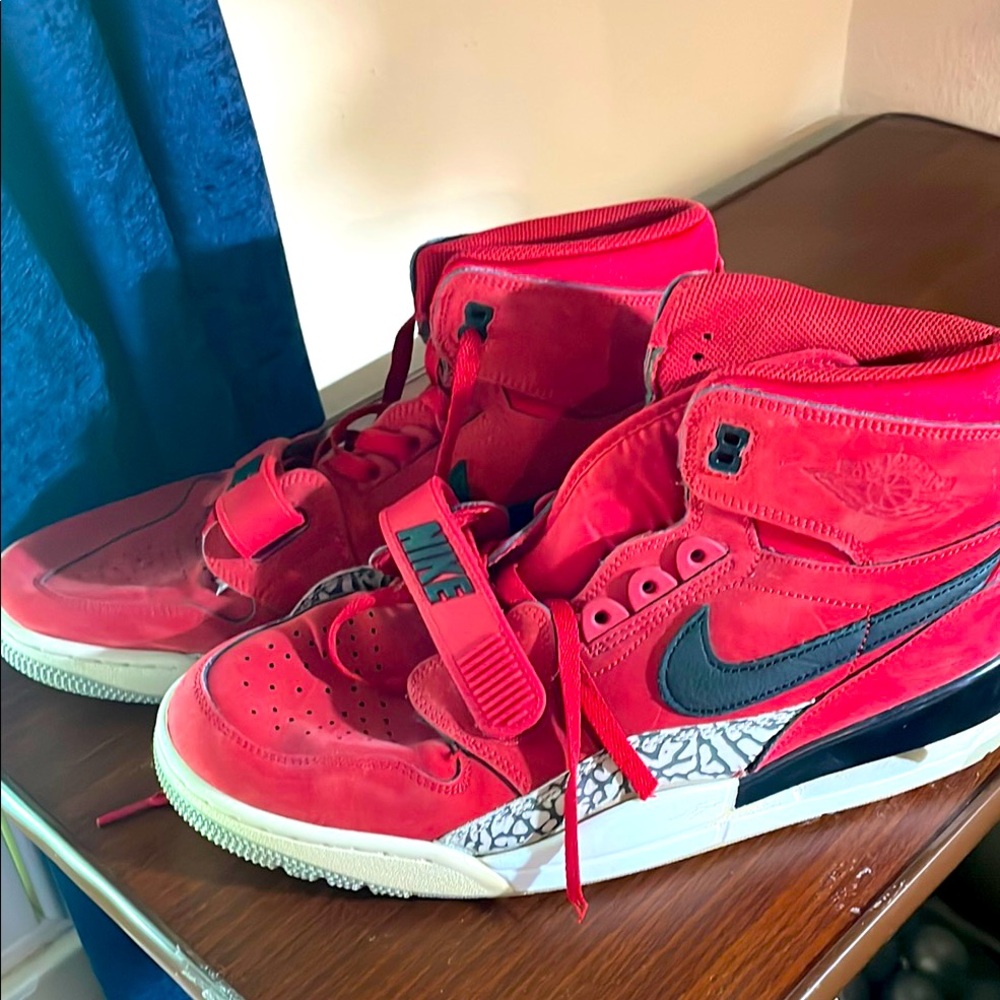 Nike Jordan Legacy 312 Red High-Top Sneakers, size 13